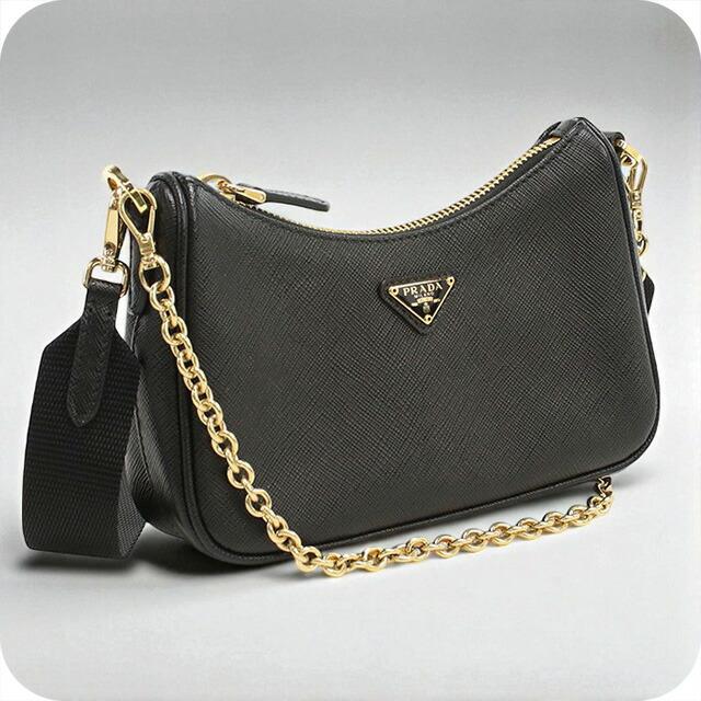 プラダ PRADA ショルダーバッグ ショルダーバッグ レディース【中古】 中古・古着通販】PRADA (プラダ) ショルダーバッグ ピンク｜ブランド