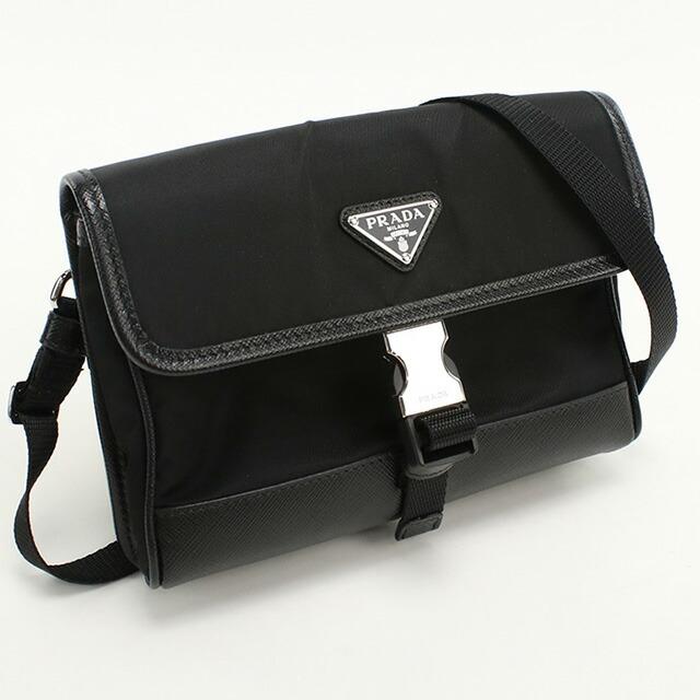 PRADA ショルダーバッグ 美品 PRADA（プラダ） 中古 斜め掛け ショルダーバッグ メンズ ブランド