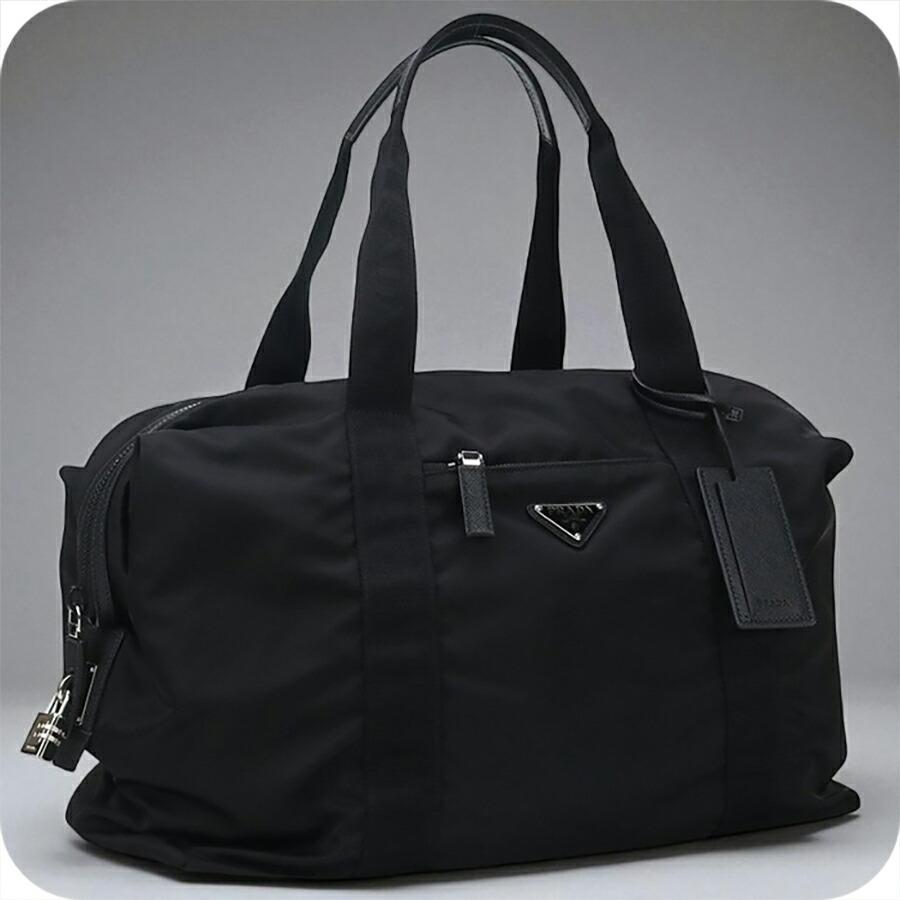 PRADA（プラダ） 中古 ボストンバッグ メンズ ブランド ダッフルバッグ