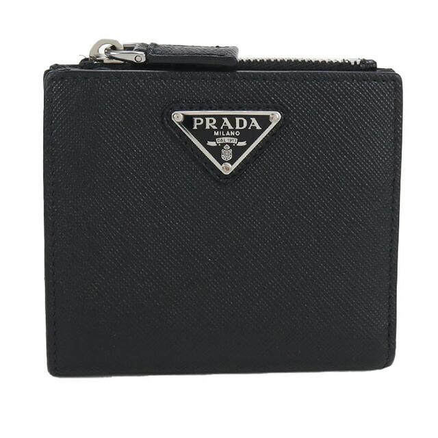PRADA（プラダ） 中古 二折財布 メンズ ブランド サフィアーノレザー