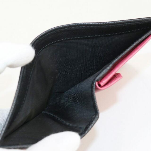 PRADA（プラダ） 中古 二折財布 レディース ブランド サフィアーノ