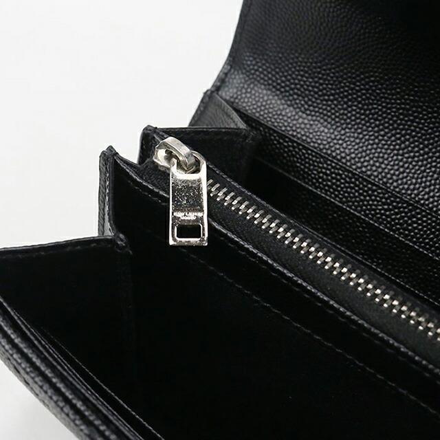 SAINT LAURENT 中古 サンローラン 長財布二折 レディース ブランド