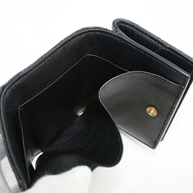 美品 オリガミ サンローラン　タイニーウォレット 三つ折り財布　ブラック SAINT LAURENT 中古 サンローラン 三つ折り財布 レディース ブランド