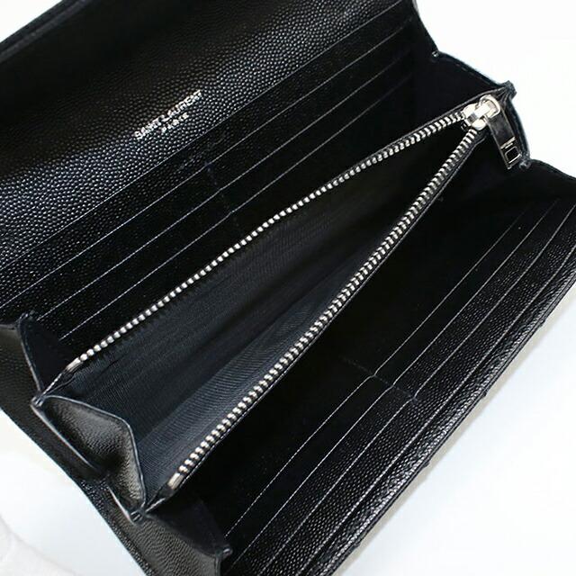 SAINT LAURENT 中古 サンローラン 長財布二折 レディース ブランド