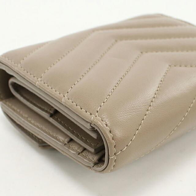 SAINT LAURENT 中古 サンローラン 三つ折り財布 レディース ブランド