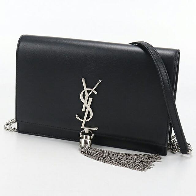 SAINT LAURENT 中古 サンローラン 財布 チェーンウォレット コンパクト