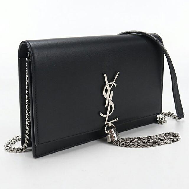 SAINT LAURENT 中古 サンローラン 財布 チェーンウォレット コンパクト