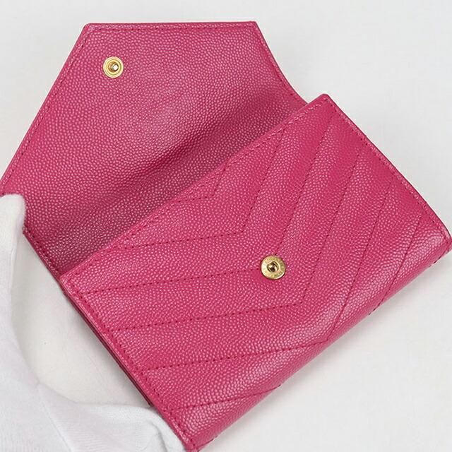 SAINT LAURENT 中古 サンローラン 名刺入れ コンパクト レディース