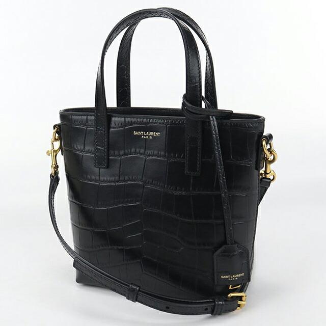 サンローラン トートバッグ ショルダーバッグ ブラック SAINT LAURENT 中古 サンローラン ハンドバッグ レディース ブランド