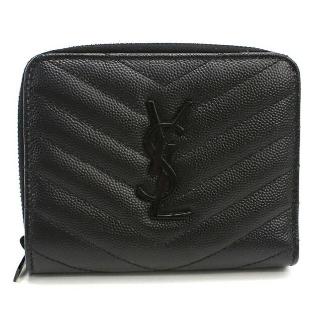 SAINT LAURENT 中古 サンローラン 二折財布 レディース ブランド