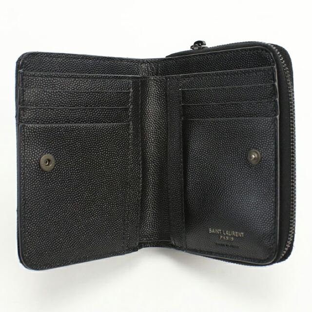 SAINT LAURENT 中古 サンローラン 二折財布 レディース ブランド