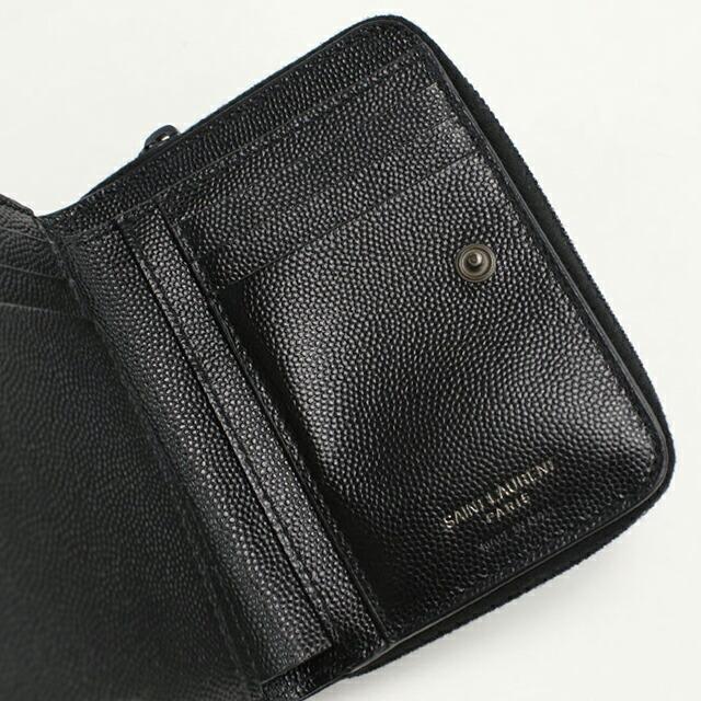 SAINT LAURENT 中古 サンローラン 二折財布 レディース ブランド
