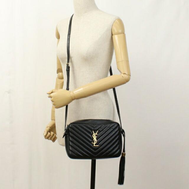 SAINT LAURENT 中古 サンローラン 斜め掛け ショルダーバッグ