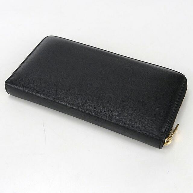 SAINT LAURENT 中古 サンローラン 長財布 ラウンドファスナー