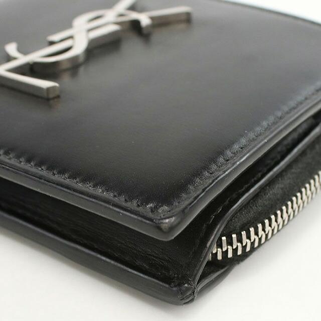 SAINT LAURENT 中古 サンローラン 二つ折り財布 二折財布 メンズ