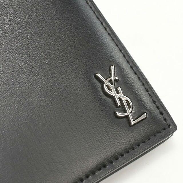 SAINT LAURENT 中古 サンローラン 二つ折り財布 二折財布 メンズ