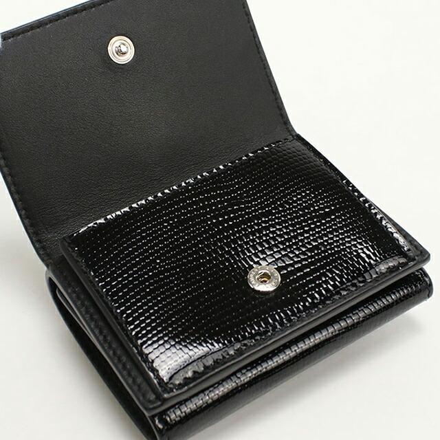 SAINT LAURENT 中古 サンローラン 三つ折り財布 三折財布 レディース