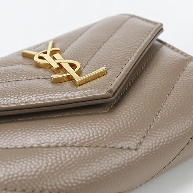 サンローラン SAINT LAURENT 財布 レディース 692031 モノグラム マルチフォールドウォレット SAINT LAURENT 中古 サンローラン 三つ折り財布 三折財布 レディース