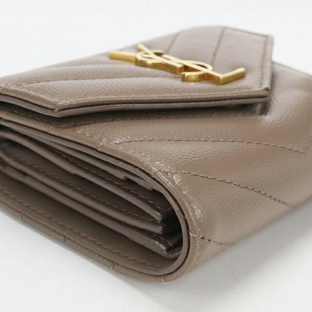 サンローラン SAINT LAURENT 財布 レディース 692031 モノグラム マルチフォールドウォレット SAINT LAURENT 中古 サンローラン 三つ折り財布 三折財布 レディース