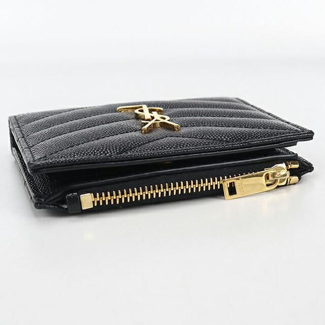 サンローラン バイフォールドウォレット モノグラム 575879 二折財布 SAINT LAURENT 中古 サンローラン 二つ折り財布 二折財布 レディース