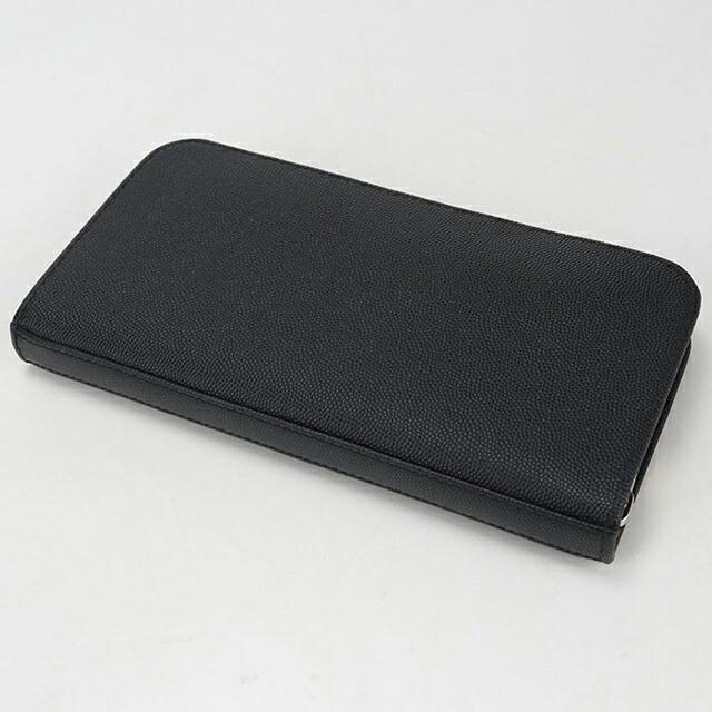SAINT LAURENT 中古 サンローラン 長財布ラウンドファスナー メンズ 