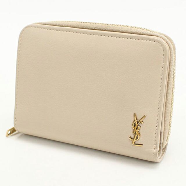 SAINT LAURENT 中古 サンローラン 二つ折り財布 二折財布 レディース