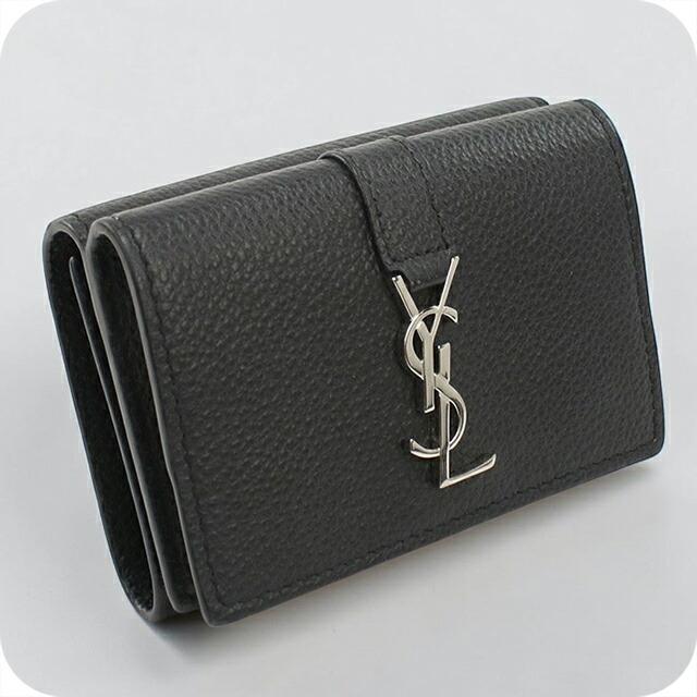 つぅ　Saint Laurent 三つ折り財布 SAINT LAURENT 中古 サンローラン 三つ折り財布 三折財布 レディース