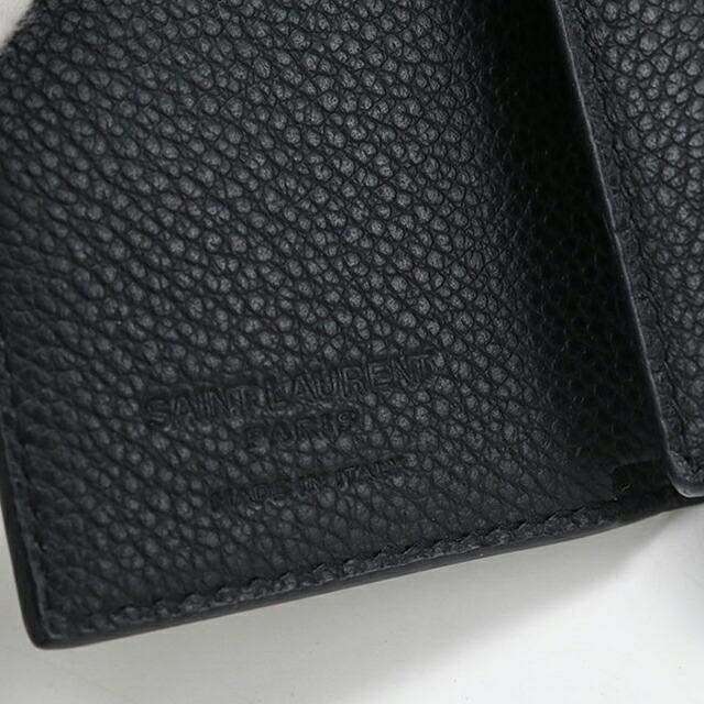 SAINT LAURENT 中古 サンローラン 三つ折り財布 三折財布 レディース