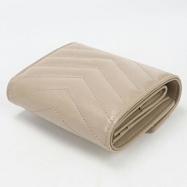 SAINT LAURENT 中古 サンローラン 三つ折り財布 三折財布 レディース