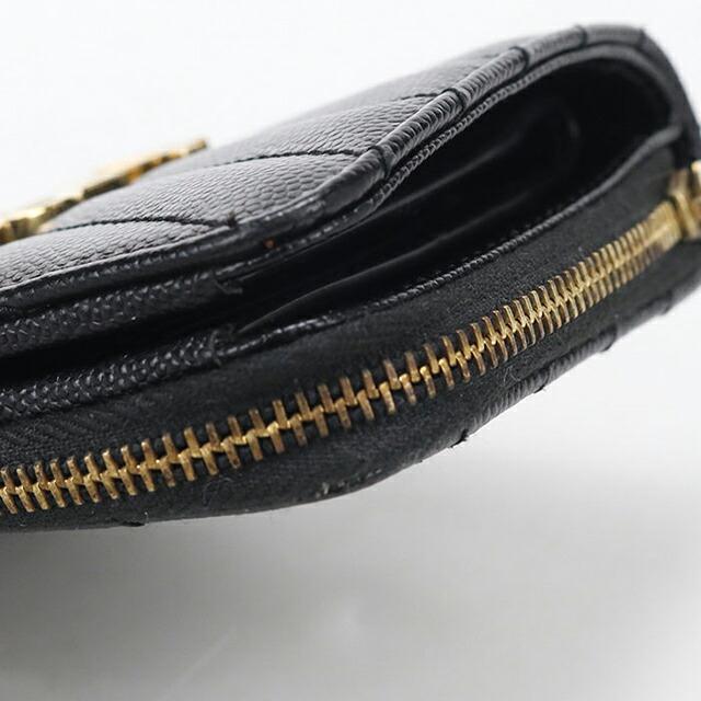 SAINT LAURENT 中古 サンローラン 二つ折り財布 コンパクト レディース