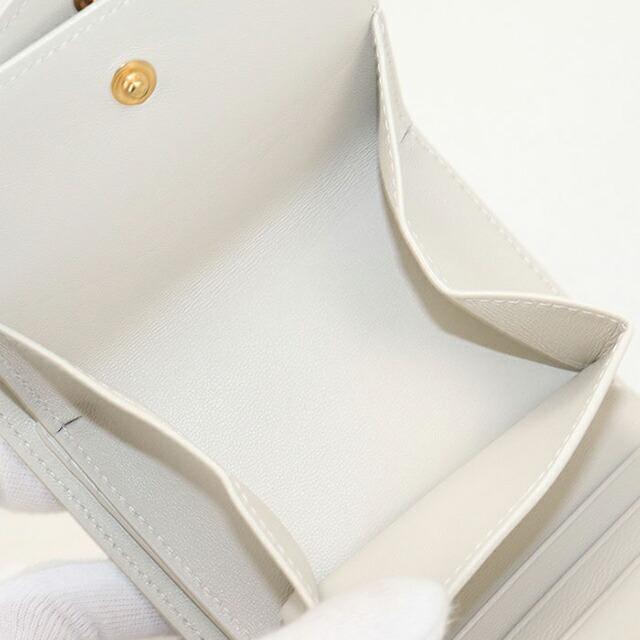 SAINT LAURENT 中古 サンローラン 三つ折り財布 コンパクト 三折財布