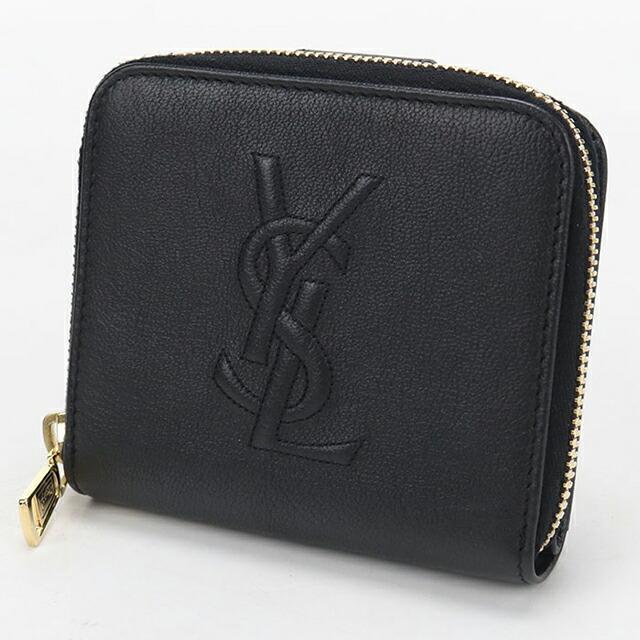 SAINT LAURENT 中古 サンローラン 二つ折り財布 二折財布 レディース