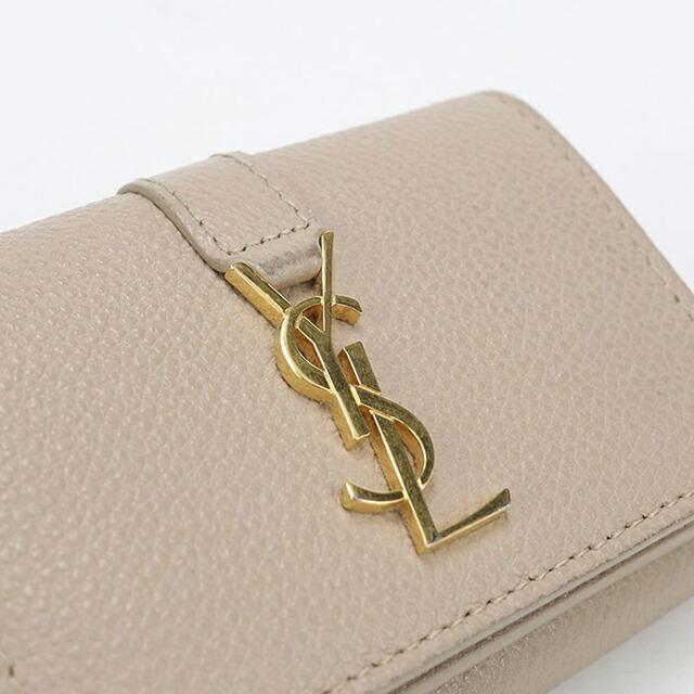 SAINT LAURENT 中古 サンローラン 三つ折り財布 三折財布 レディース