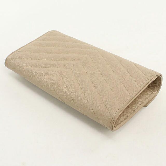 SAINT LAURENT 中古 サンローラン 長財布二折 レディース ブランド