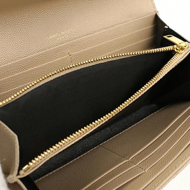 SAINT LAURENT 中古 サンローラン 長財布二折 レディース ブランド