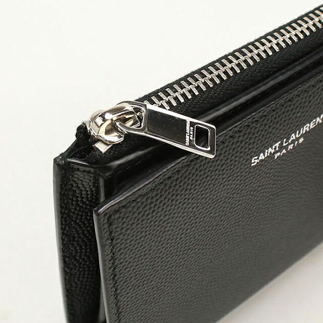 SAINT LAURENT 中古 サンローラン 二つ折り財布 二折財布 コンパクト