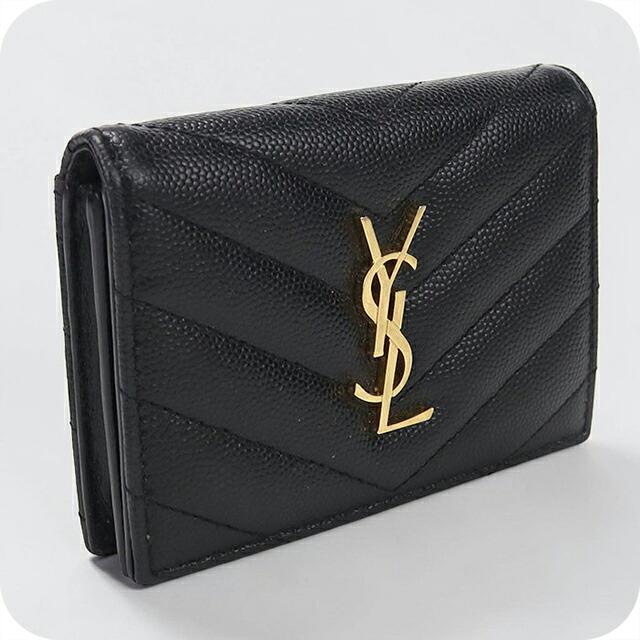 SAINT LAURENT 中古 サンローラン 名刺入れ レディース ブランド