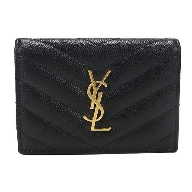 SAINT LAURENT 中古 サンローラン 名刺入れ レディース ブランド