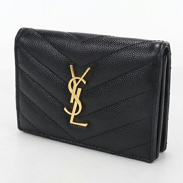 SAINT LAURENT 中古 サンローラン 名刺入れ レディース ブランド