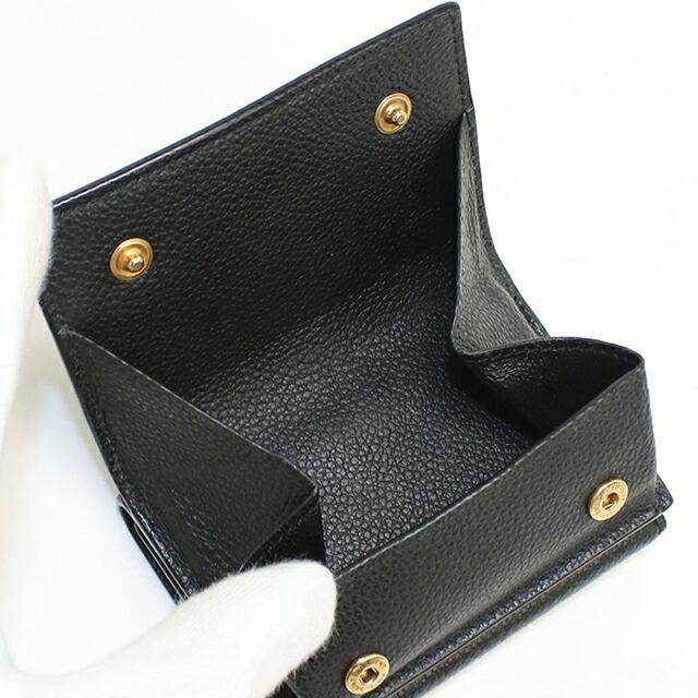 SAINT LAURENT 中古 サンローラン 三つ折り財布 三折財布 コンパクト