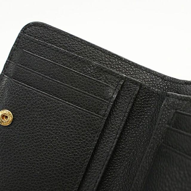 SAINT LAURENT 二つ折り財布 ラウンドファスナー ブラック SAINT LAURENT 中古 サンローラン 二つ折り財布 二折財布 コンパクト