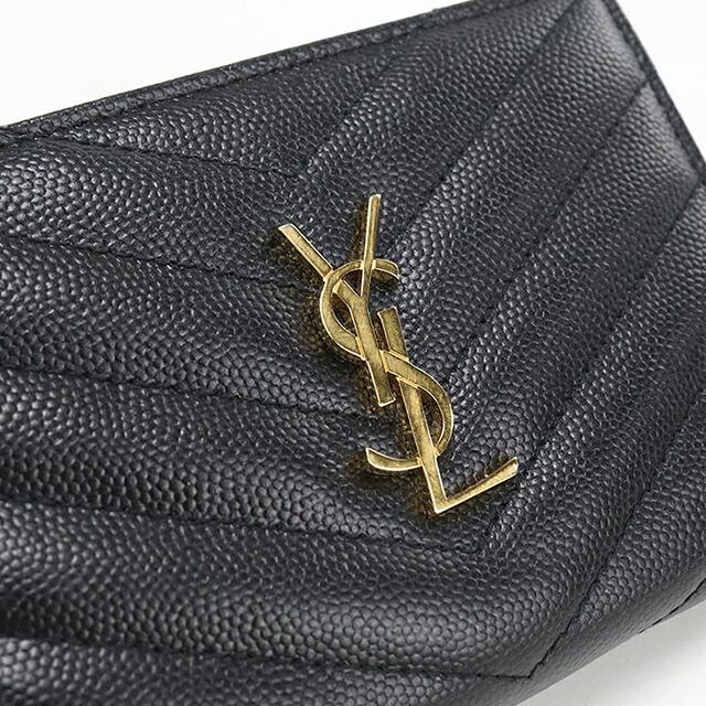 SAINT LAURENT 中古 サンローラン 二つ折り財布 二折財布 コンパクト