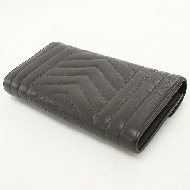 SAINT LAURENT 中古 サンローラン 長財布二折 レディース ブランド