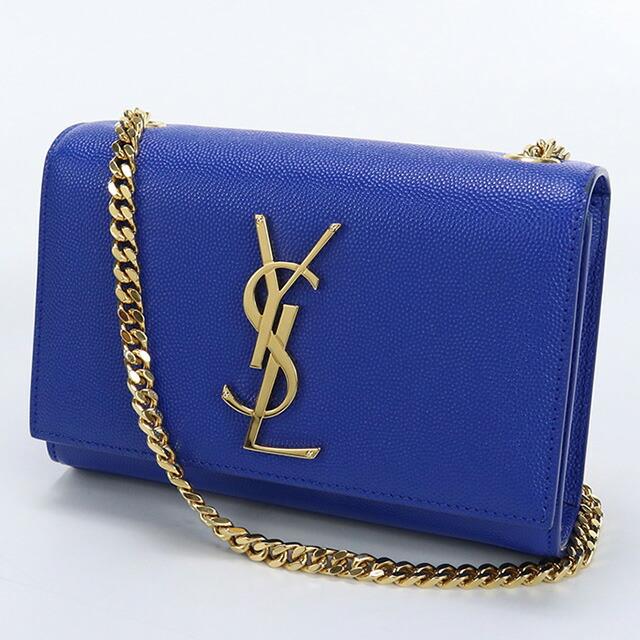 SAINT LAURENT サンローラン/タッセルチェーンショルダー/ネイビー/Aランク/69【中古】 SAINT LAURENT - SAINT LAURENT サンローラン/タッセルチェーン