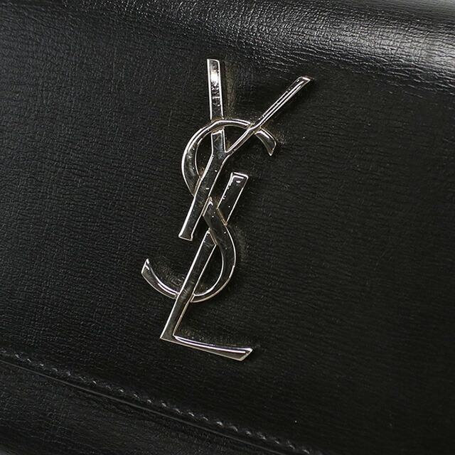 SAINT LAURENT 中古 サンローラン チェーンウォレット レディース