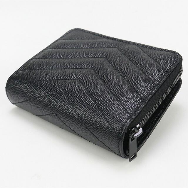 SAINT LAURENT 中古 サンローラン 二折財布 レディース ブランド 