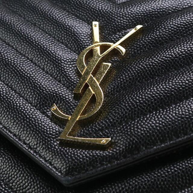 SAINT LAURENT 中古 サンローラン チェーンウォレット レディース