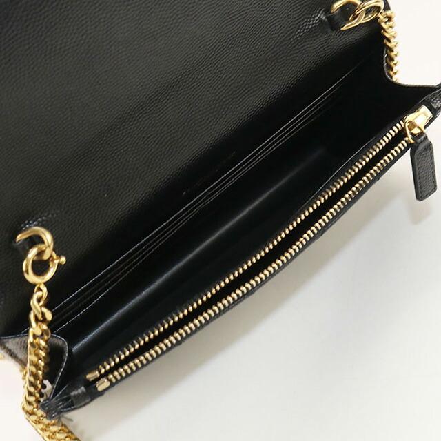 SAINT LAURENT 中古 サンローラン チェーンウォレット レディース  