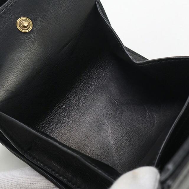 SAINT LAURENT 中古 サンローラン 三折財布 レディース ブランド