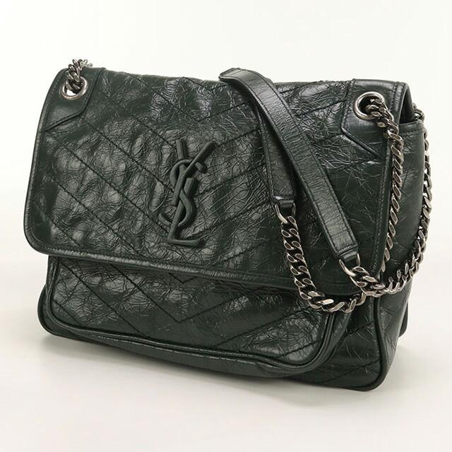 イブサンローラン　チェーンショルダーバック SAINT LAURENT 中古 サンローラン 斜め掛け ショルダーバッグ